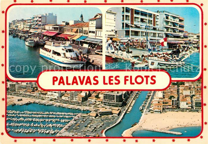 Palavas-les-Flots Herault Le Port Vue partielle