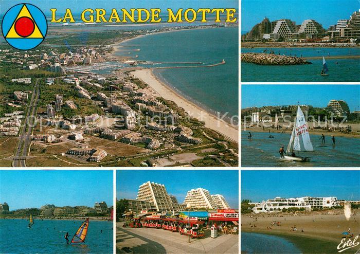 La Grande-Motte Vue generale aerienne Les plages de l’E