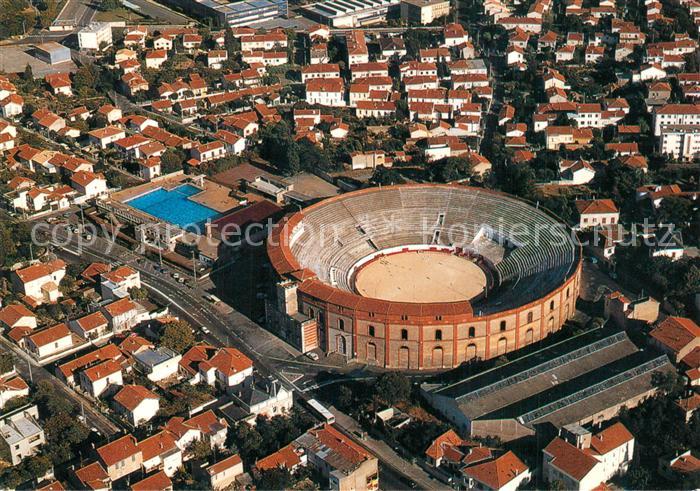 Beziers Les Arenes vue panoramique aerienne