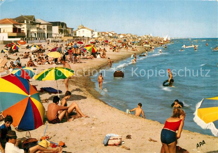Carnon Plage Les plaisirs de la Mer au bord de la Plage d Ete