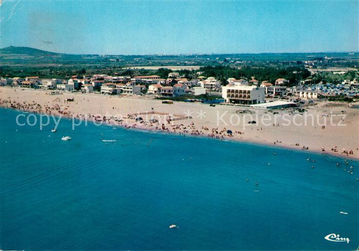 Marseillan Plage Vue aerienne La Plage