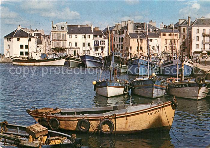 Belle-Ile-en-Mer Le Palais Un coin du Port