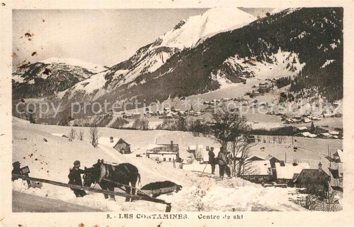 Les Contamines sur Saint Gervais Centre de Ski