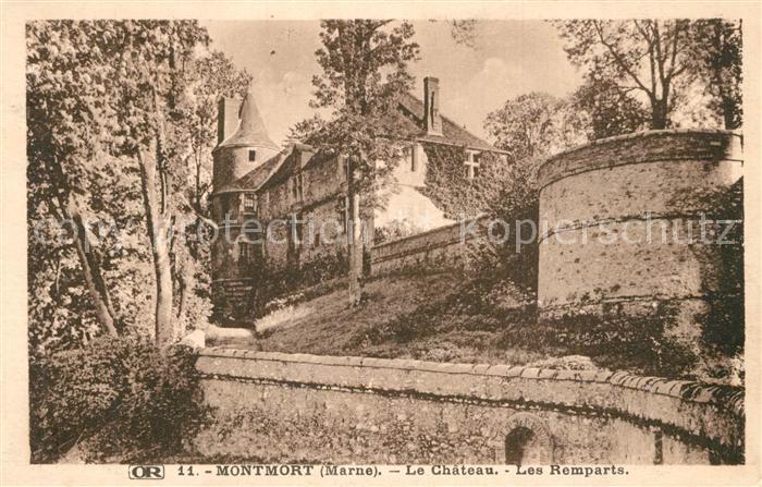 Montmort-Lucy Le Chateau Les Remparts