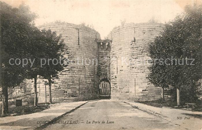 Coucy-le-Chateau-Auffrique La Porte de Laon
