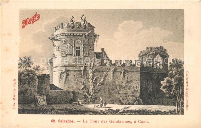 Caen La Tour des Gendarmes