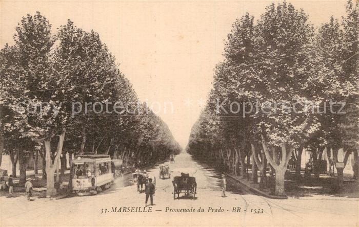 Marseille Bouches-du-Rhone Promenade du Prado