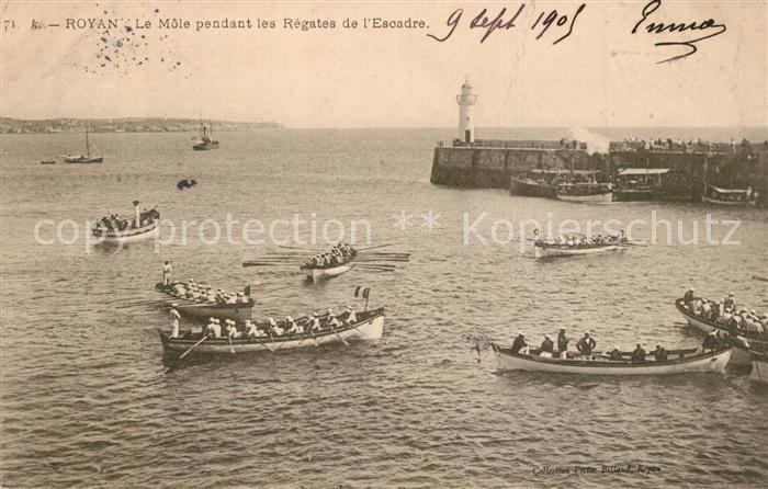 Royan 17 La Mole pendant les Regates de l'Escadre