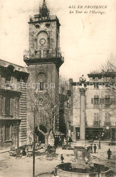 Aix-en-Provence La Tour de l Horloge