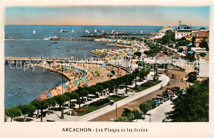 Arcachon Gironde Les Plages et les Jetees