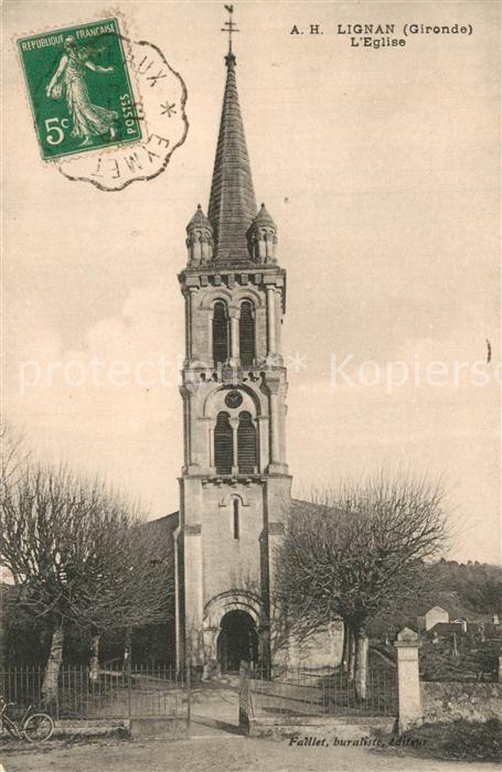 Lignan-de-Bazas Eglise