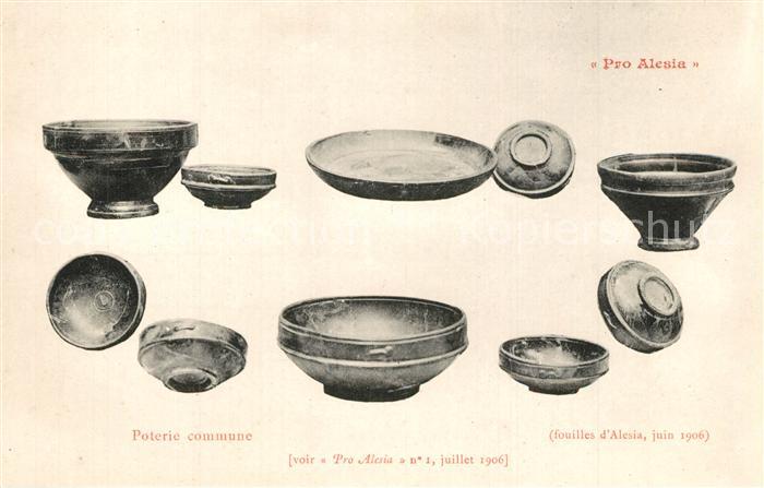 Alesia(Roman War) Alise-Sainte-Reine Poterie commune