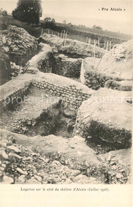 Alesia(Roman War) Alise-Sainte-Reine Logettes sur le cote du theatre d’Alesia Ju