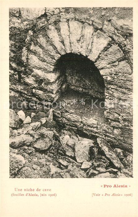 Alesia(Roman War) Alise-Sainte-Reine Une niche de cave
