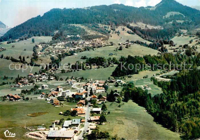 Saint-Jean-de-Sixt Vue aerienne