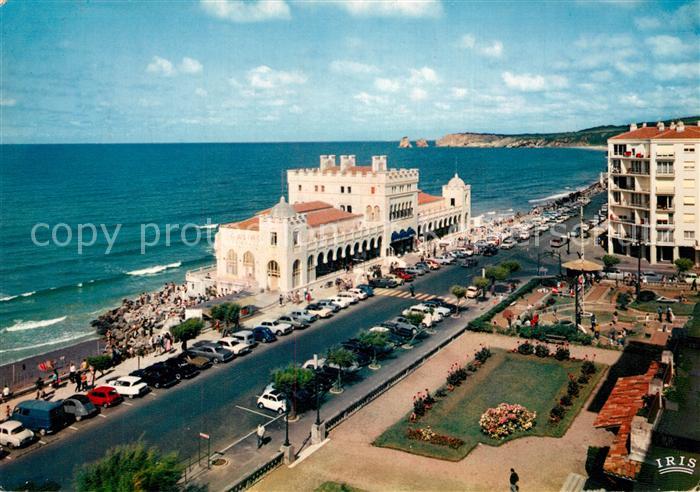 Hendaye Pyrenees Atlantiques Frontiere Franco Espagnole Le casino et