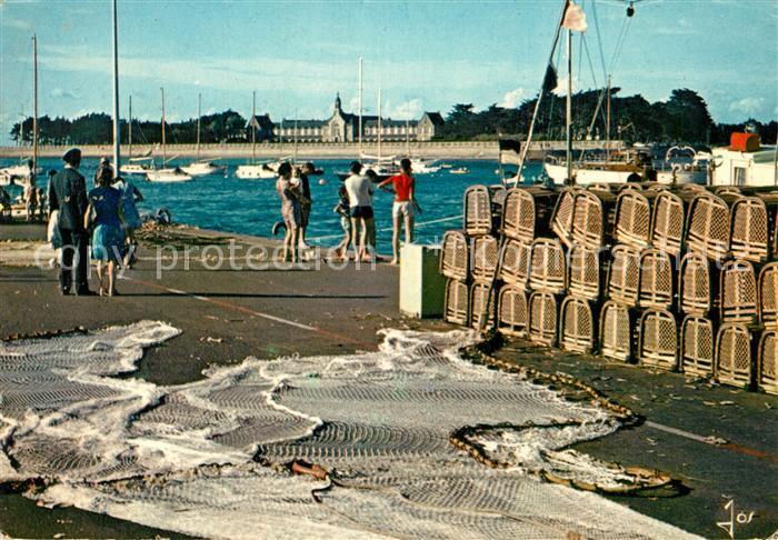 Le Croisic Le port devant Penbron
