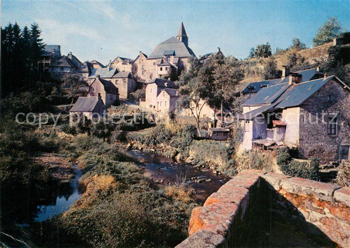 Treignac Vue d’ensemble l’eglise