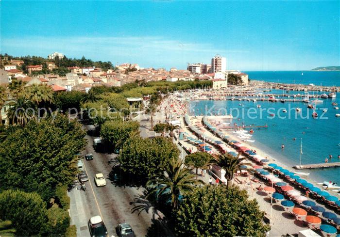 Sainte Maxime sur Mer Var La Promenade et la plage
