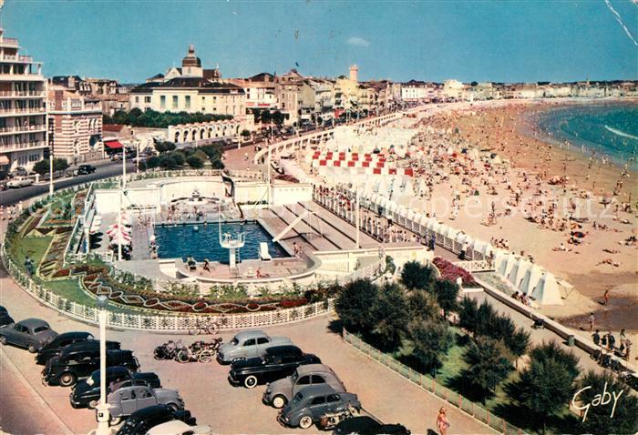 Les Sables-d Olonne La Piscine et la Plage