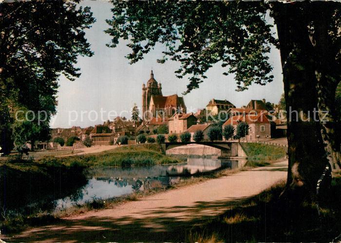 Dole Jura Depuis les Bords du Canal