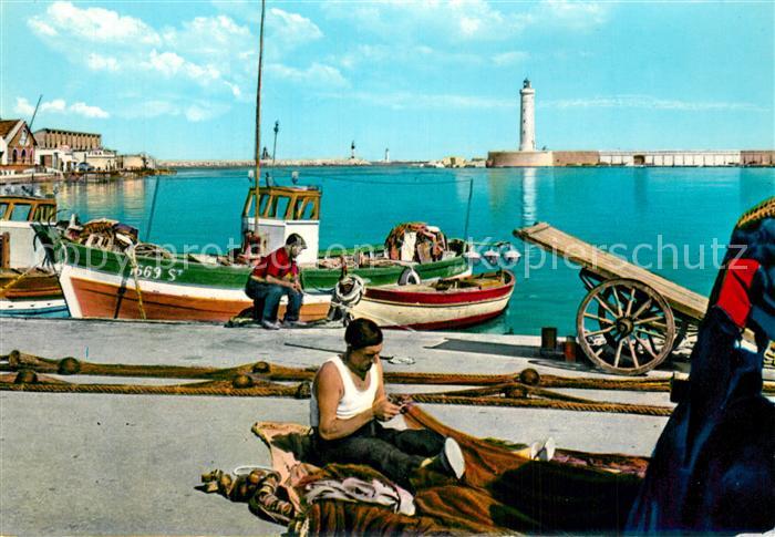 Sete Cette Vue prise de la Consigne sur le Port