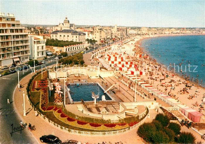 Les Sables-d Olonne La Piscine et la Plage