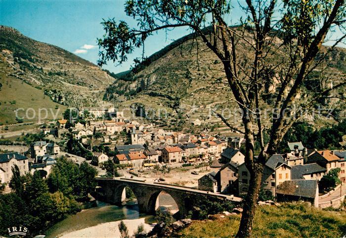 Sainte-Enimie Vue generale