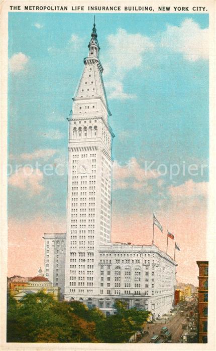 New York City Metropolitan Life Insurance Building