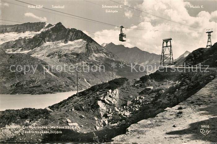 Uttendorf Salzburg Seilbahn Enzingerboden Weisssee mit Tauernmoos Alpenpanorama