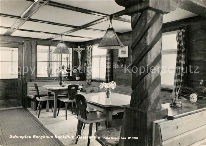 Schnepfau Vorarlberg Berghaus Kanisfluh Gasträume