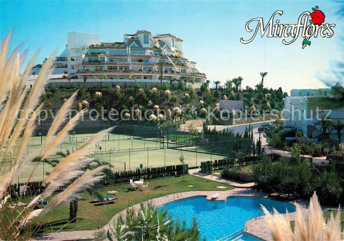 Mijas Urbanización Hacienda Miraflores Tennis Swimming Pool