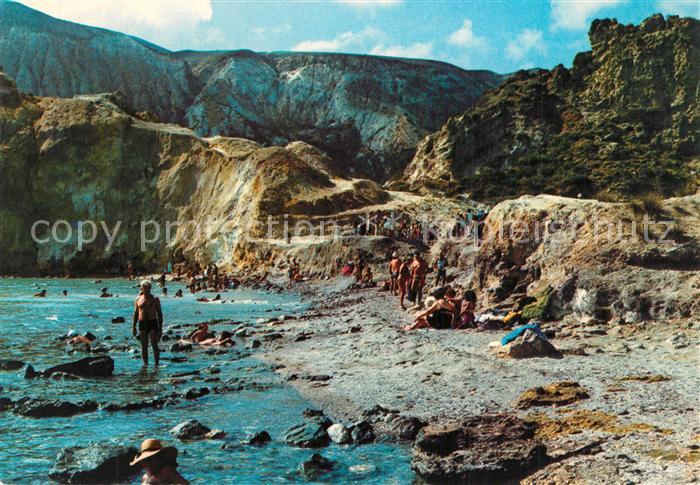 Vulcano Le fumarole sulfuree Vulkaninsel Schwefelinsel