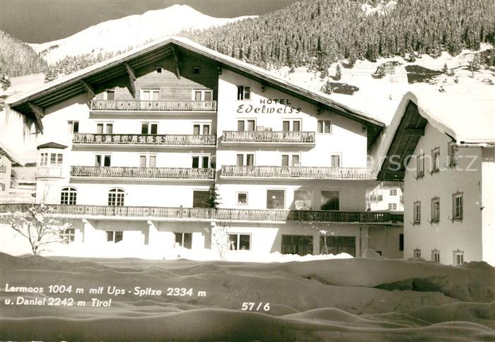 Lermoos Tirol Hotel Edelweiss im Winter