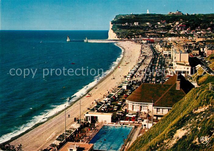 Fecamp Cap Fagnet Plage Front de mer Casino Pi