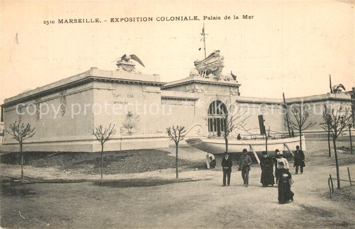 Exposition Coloniale Marseille 1906 Palais de la Mer