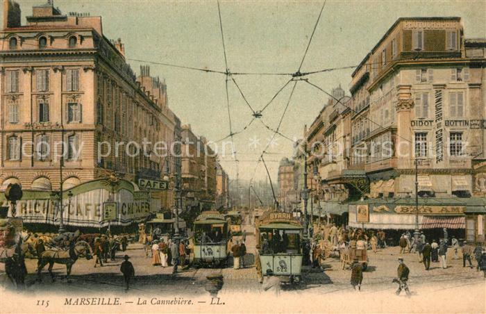 Strassenbahn Marseille La Cannebiere
