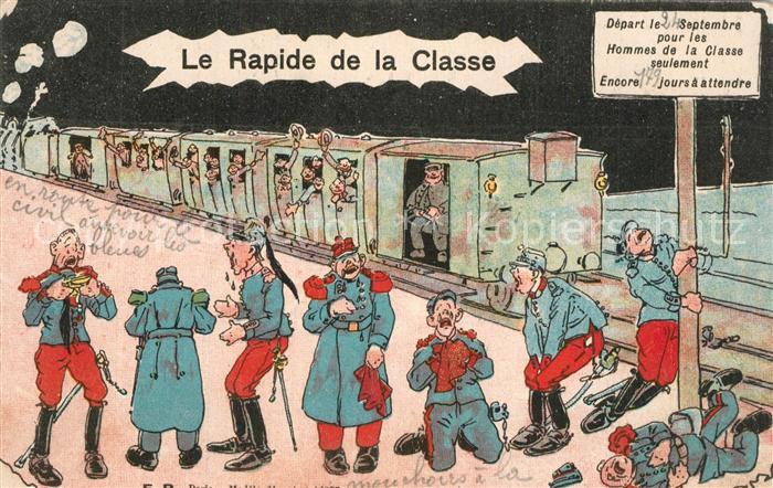 Militaria Humor Rapide de la Classe Zug