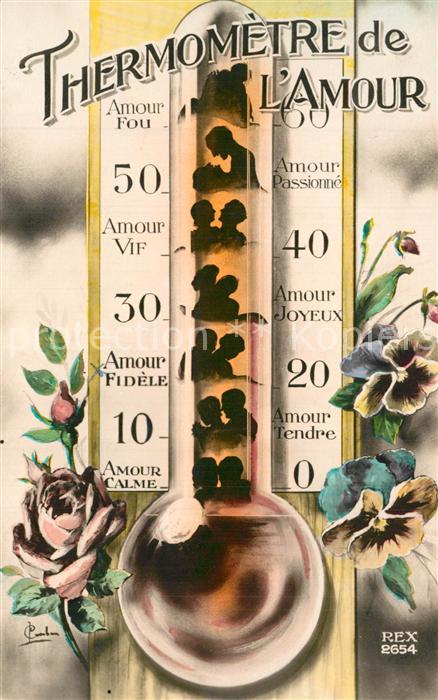 Verlag REX Nr. 2654 Thermometre de l'Amour