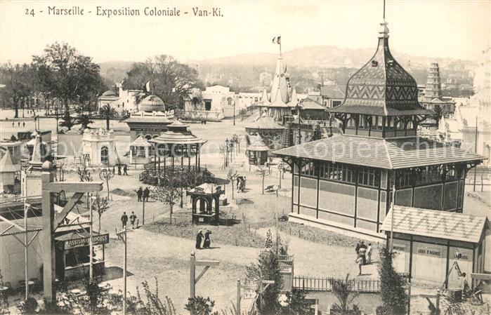 Exposition Coloniale Marseille 1922  Van-Ki