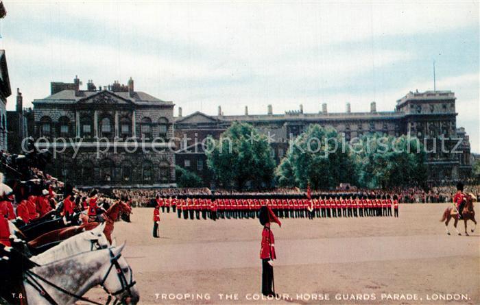 Leibgarde Wache Trooping the Colour Horse Guards Parade