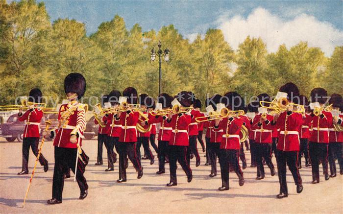 Leibgarde Wache Queen's Guard Band of the Irish Guards