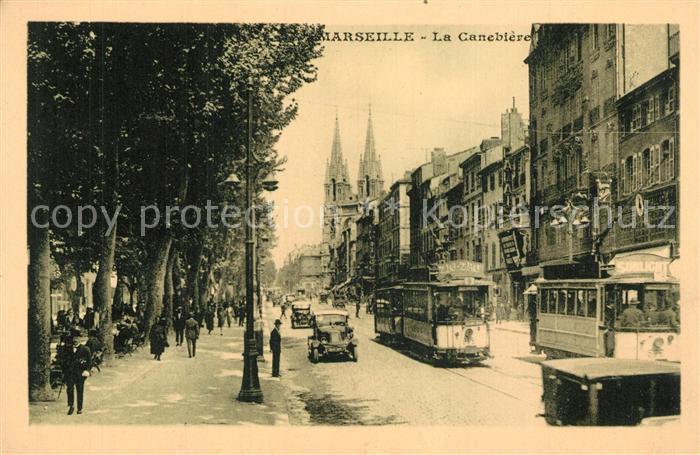 Strassenbahn Marseille Canebiere