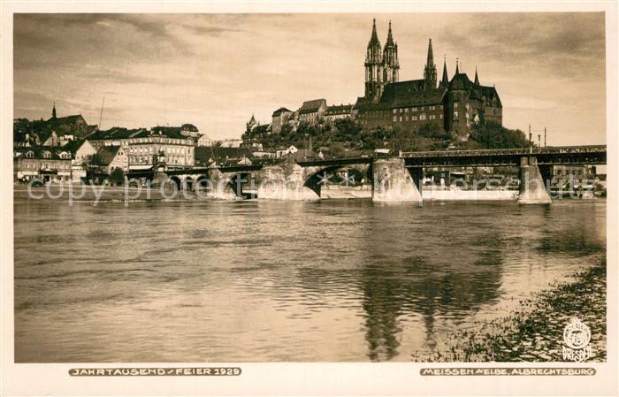 Foto Hahn Nr. 5630 Meissen Albrechtsburg Jahrtausendf