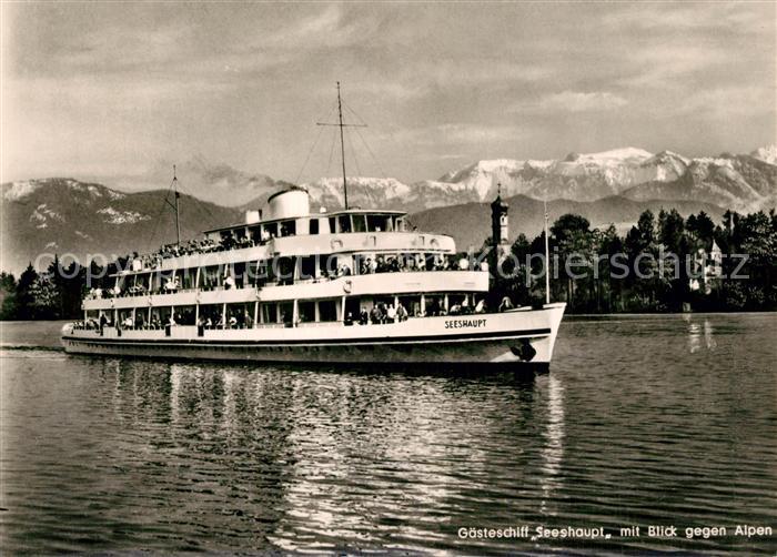 Motorboote G?steschiff Seeshaupt Starnberger See