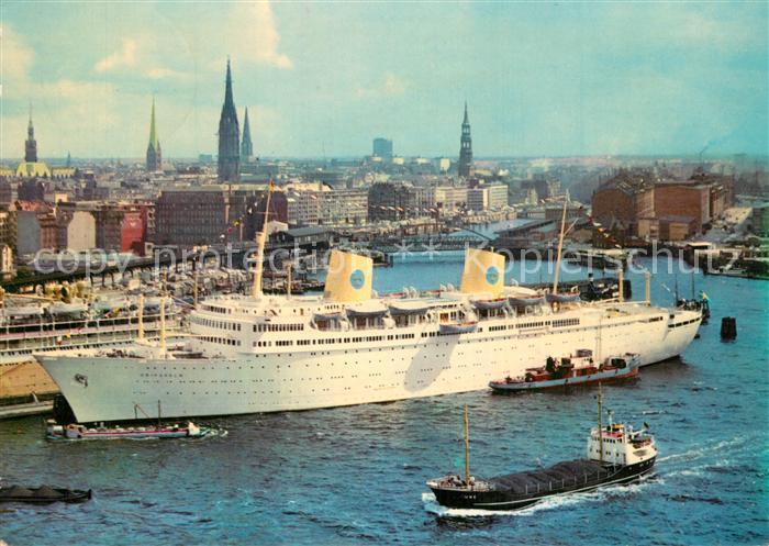 Schiffe Ships Navires Gripsholm Hamburg Hafen
