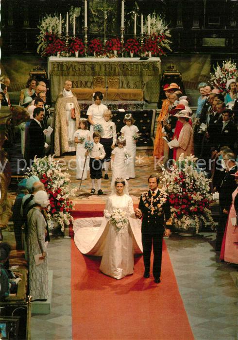 Adel Schweden Hochzeit K?nig Carl Gustaf K?nigin Silvia