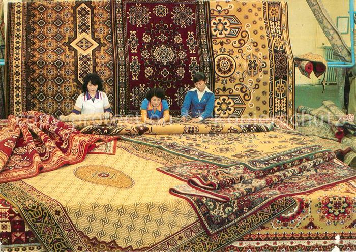Weberei Teppiche Mongolei