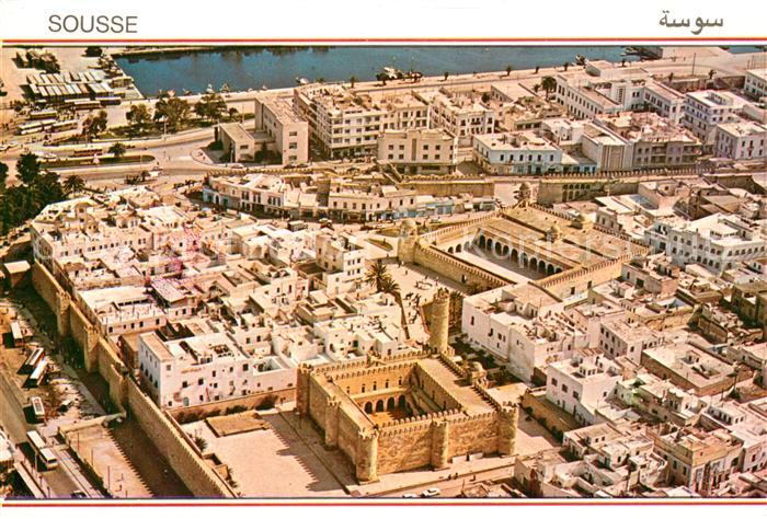 SOUssE  Tunesie Fliegeraufnahme
