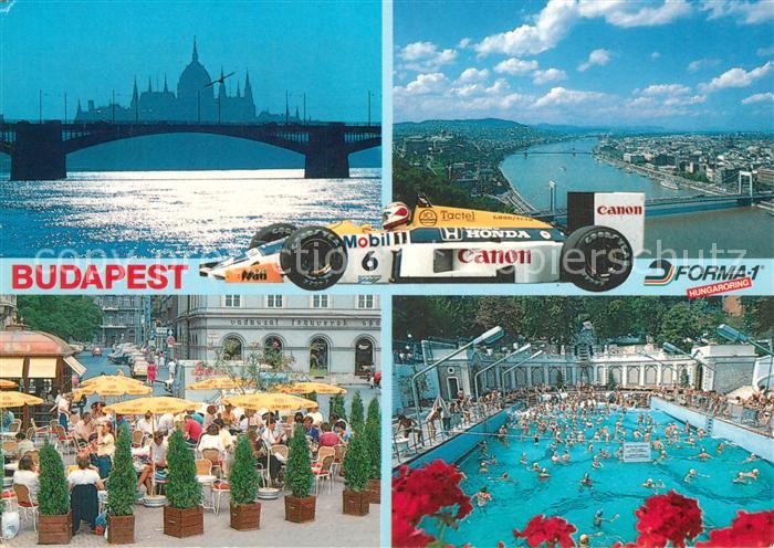 Budapest Thermalbad Donau Formel 1